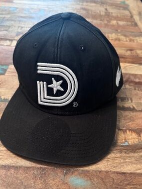 Triple D Gear Black Snapback Hat OSFM Ball Cap